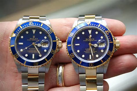 fake rolex watches difference